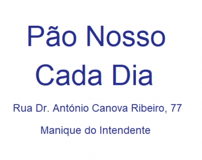 P&atilde;o Nosso Cada Dia (P&atilde;o, Caf&eacute; e Companhia)