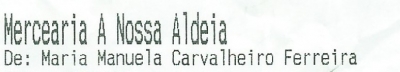Mercearia Nossa Aldeia