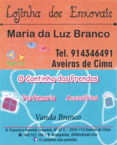 Lojinha dos Enxovais e O Cantinho das Prendas