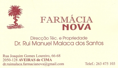 Rui Malaca - Farm&aacute;cia Nova