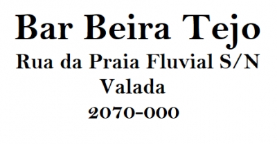 Beira Tejo - Bar Esplanada