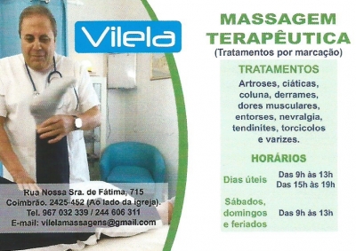 Vilela Centro Massagens Terap&ecirc;utica
