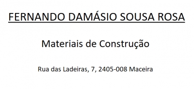 Fernando Dam&aacute;sio Sousa Rosa Materiais de Constru&ccedil;&atilde;o
